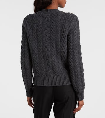 Verzierter Cardigan aus Wolle und Kaschmir | McQueen