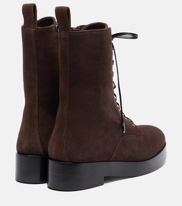 Ben 20 suede combat boots | Aquazzura