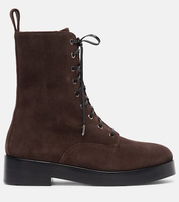 Ben 20 suede combat boots | Aquazzura