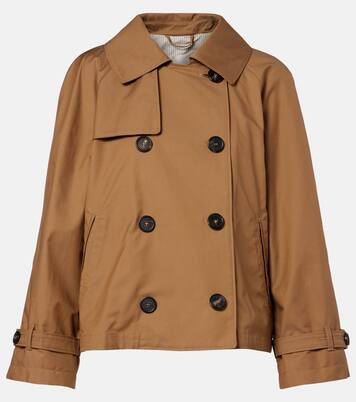 The Cube Tesoro cotton-blend twill jacket | Max Mara