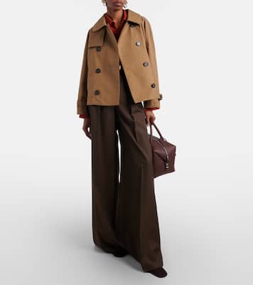 The Cube Tesoro cotton-blend twill jacket | Max Mara