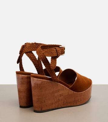 Jori suede platform sandals | Jimmy Choo