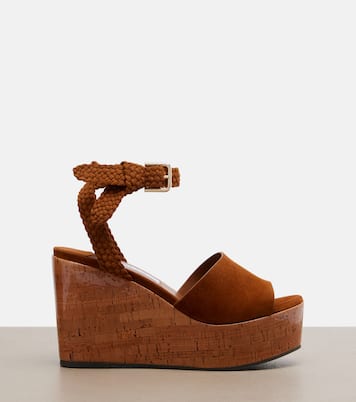 Jori suede platform sandals | Jimmy Choo