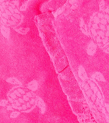Ginetty jacquard cotton terry shorts | Vilebrequin Kids