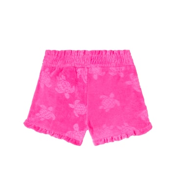Ginetty jacquard cotton terry shorts | Vilebrequin Kids