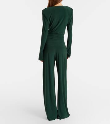 Pleated wide-leg pants | Norma Kamali