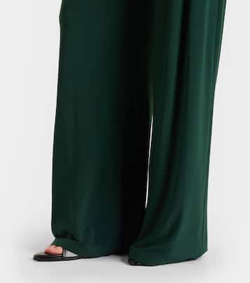 Pleated wide-leg pants | Norma Kamali