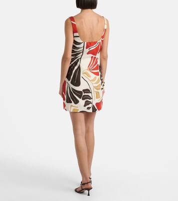 Robe Julietta en lin à fleurs | SIR