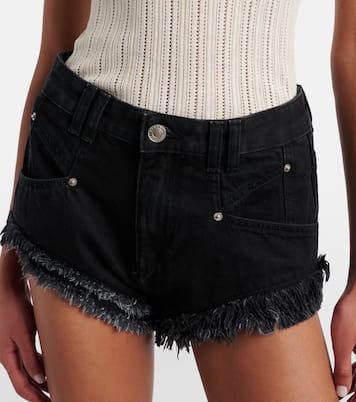 Eneidala faded denim shorts | Isabel Marant