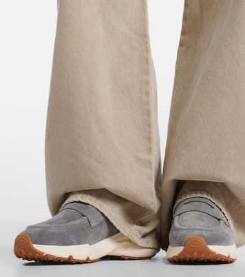 Slip-Ons aus Veloursleder | Tod's