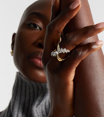 18kt gold (750/1000) ring with diamonds | Yeprem