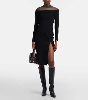 Off-shoulder midi dress | Acne Studios