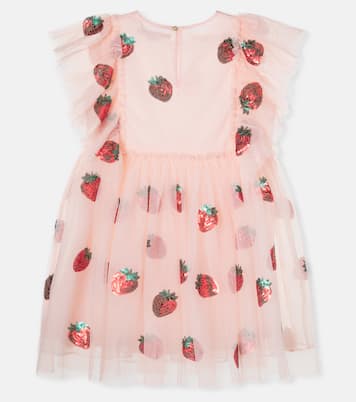 Kleid Yvonne aus Tüll mit Pailletten | Konges Sløjd