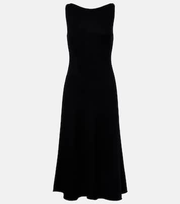 N°468 Gabrielle wool-blend midi dress | Extreme Cashmere