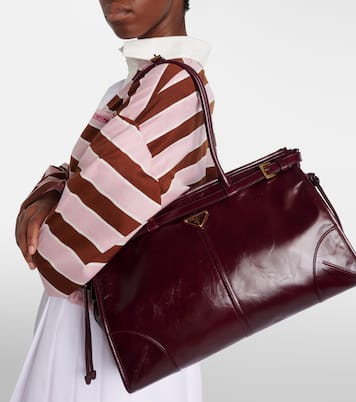 Schultertasche Prada Bonnie Large aus Leder | Prada