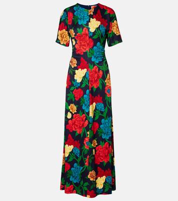 Angelica floral maxi dress | La DoubleJ