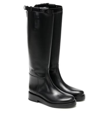 Botas altas de piel | Ann Demeulemeester