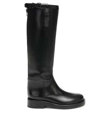 Botas altas de piel | Ann Demeulemeester