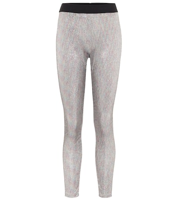 Bodyline leggings de punto metalizados | Rabanne