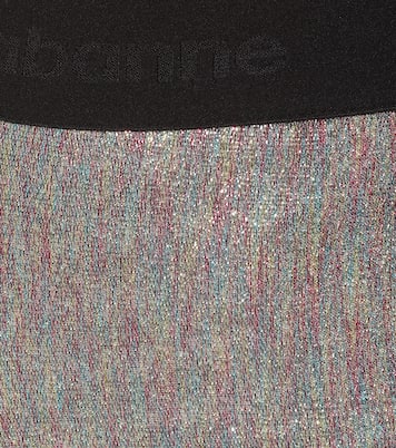 Bodyline leggings de punto metalizados | Rabanne
