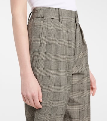 Pantalones Oceyo tapered a cuadros | Isabel Marant