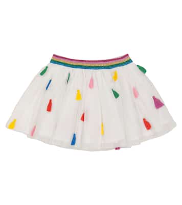 Verzierter Rock aus Tüll | Stella McCartney Kids