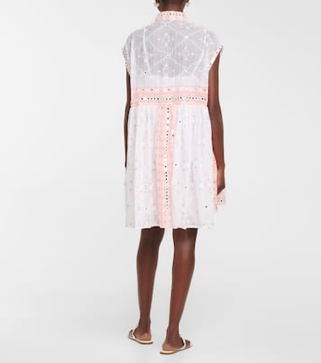 Miniabito in cotone con paillettes | Juliet Dunn