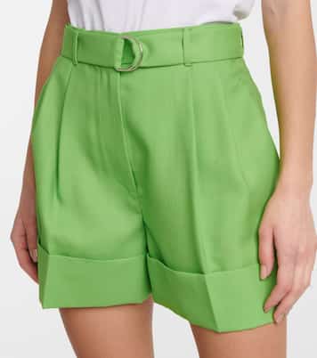 Virgin wool shorts | Miu Miu