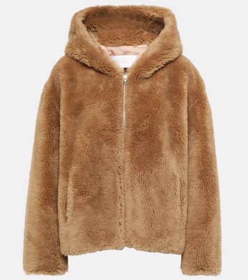Hooded wool jacket | Yves Salomon