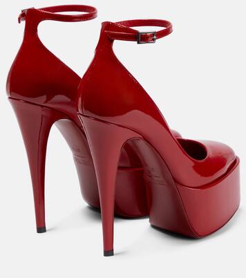 Nancy patent leather platform pumps | Paris Texas