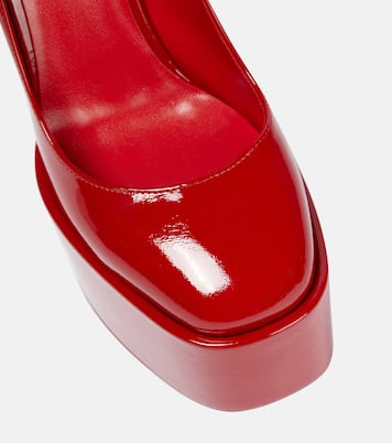 Nancy patent leather platform pumps | Paris Texas
