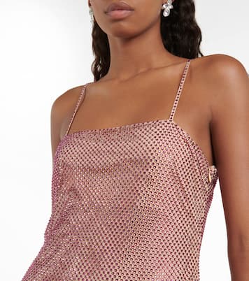 Crystal-embellished minidress | Stella McCartney