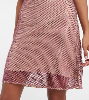 Crystal-embellished minidress | Stella McCartney