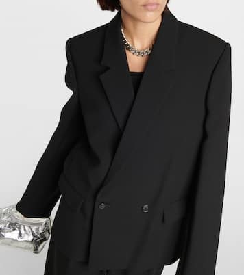 x Hailey Bieber HB wool blazer | Wardrobe.NYC