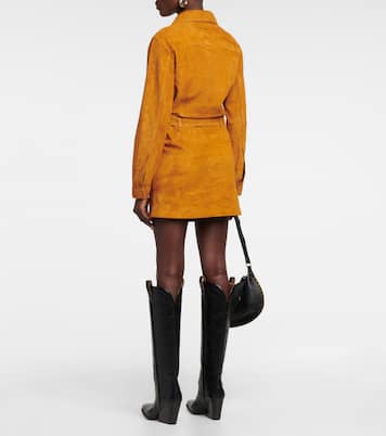 Marina suede minidress | Dodo Bar Or