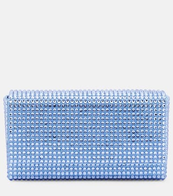 Clutch Superamini Paloma con cristalli | Amina Muaddi