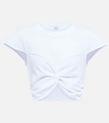 Crop top Zineae en jersey de algodón | Isabel Marant