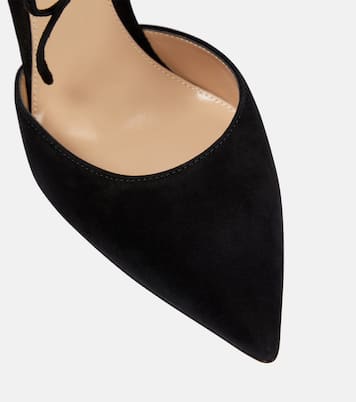 Montecarlo D'Orsay 105 suede pumps | Gianvito Rossi