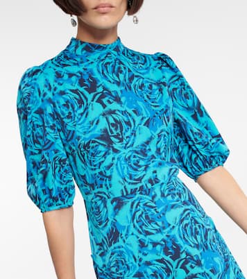 Nella crêpe midi dress | Diane von Furstenberg