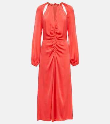 Fayla chain cutout midi dress | Veronica Beard