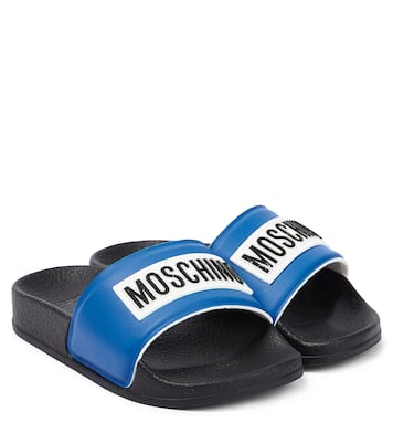 Sandali in gomma con logo | Moschino Kids