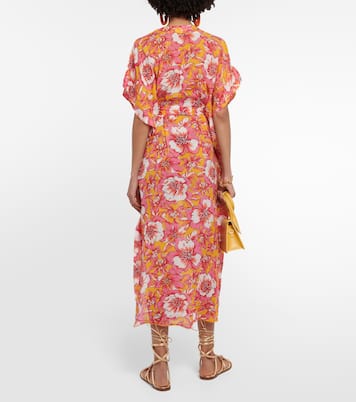 Caftán Andrea floral | Poupette St Barth