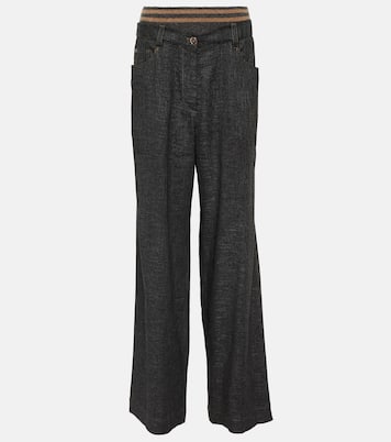 Pantaloni a gamba larga | Brunello Cucinelli