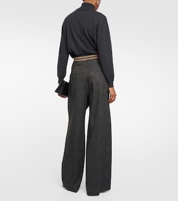 Pantaloni a gamba larga | Brunello Cucinelli