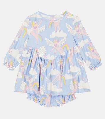 Baby printed jersey dress and bloomers | Stella McCartney Kids