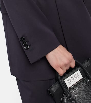 Single-breasted wool-blend blazer | MM6 Maison Margiela