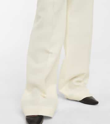 Pantalon Gordon en laine et soie | The Row