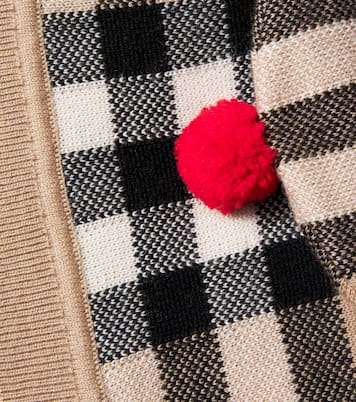 Gorro de lana y cachemir a cuadros | Burberry Kids