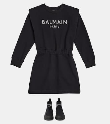 Botas calcetín con logo | Balmain Kids