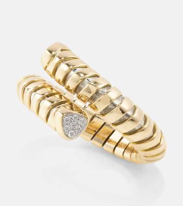 Bague Trisolina en or 18 ct et diamants | Marina B